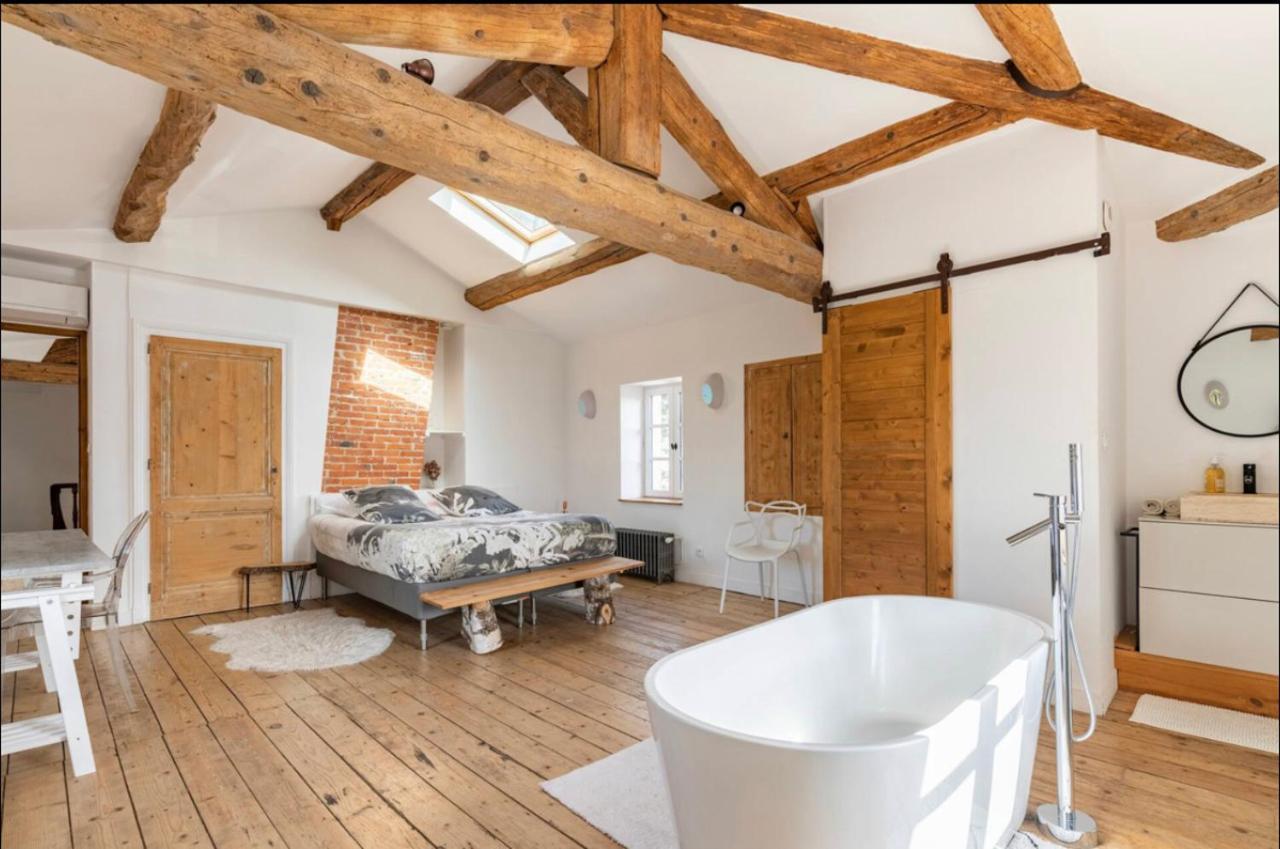 Suite de Charme Bed n Breakfast très proche Lyon Tassin-la-Demi-Lune Extérieur photo
